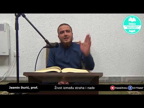 Život između straha i nade - Jasmin Durić, prof.
