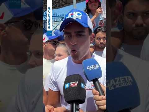 "Quem governa Maceió está governando Alagoas", afirma JHC