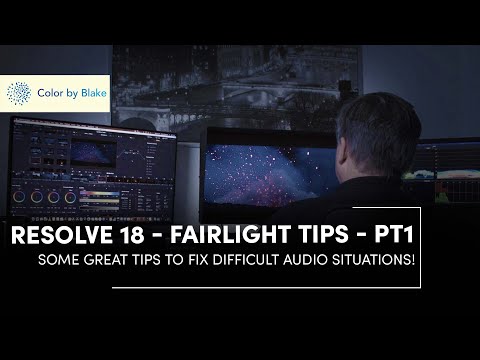 Let's Have A Look At Some Fairlight Audio Tips!