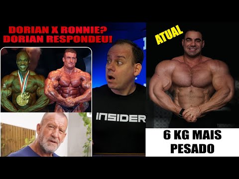 Rafael Brandão shows off his physique: 6 kg more than at his last show + Dorian x Ronnie