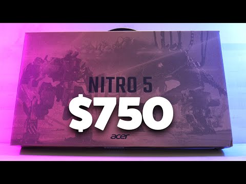 Acer Nitro 5 Unboxing and First Impressions - The $750 Gaming Laptop!