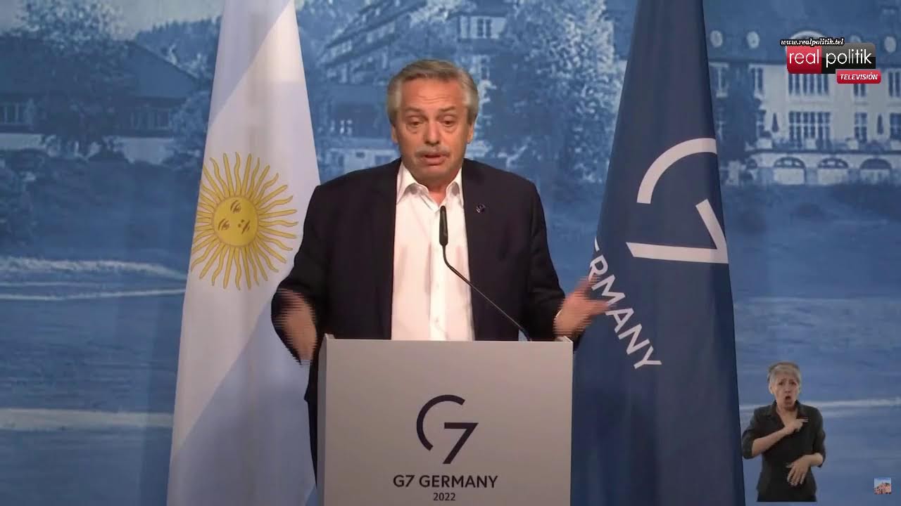 Fernández en el G7: "El problema no es la pobreza, es el modelo económico que genera la pobreza"