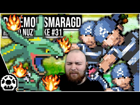 Rayquaza setzt Drachenklaue ein - Pokemon Smaragd: Randomizer Nuzlocke #31