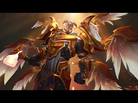 Paladins 4.7 Absolution - Azaan New Tank Champion, Voice Gameplay