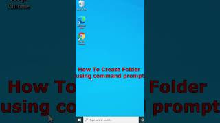 How To Create Folder using Command prompt #shortsTech