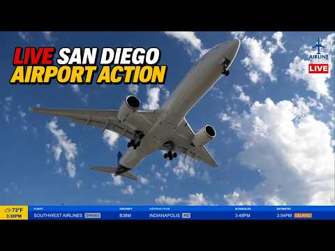 🔴LIVE SAN DIEGO (SAN) AIRPORT PLANE SPOTTING ACTION! (October 21st, 2025)