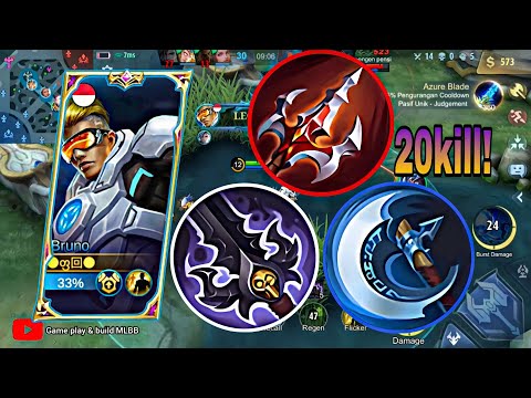 20 Kill! Bruno Gold Lane Uses New Build Bruno 2023