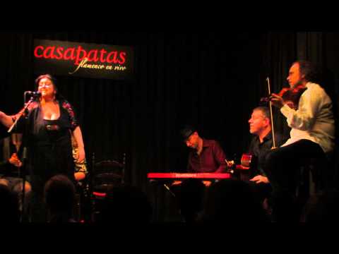 Flamenco en CasaPatas, Chelo Pantoja, enero 2015