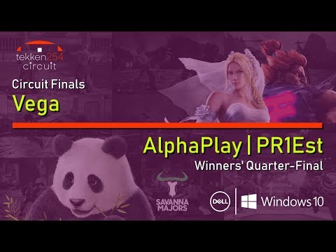 #TEKKEN254Circuit | S2 Finals - Winners' Quarter-Final: Vega (Nina/Akuma) vs AP | PR1Est (Panda)