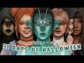 31 Days Of Halloween Days 1 5 Sims 4 Create A Sim CC List
