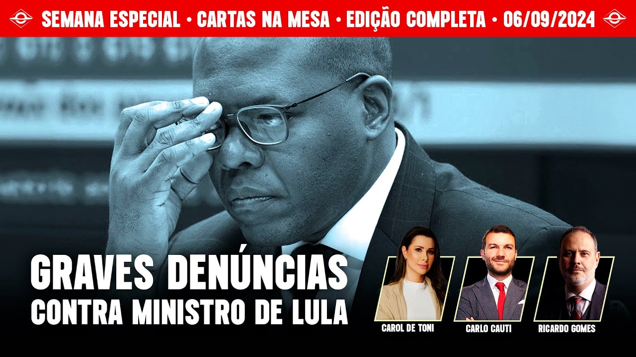 SILVIO ALMEIDA VAI CAIR ATIRANDO? | Entrevista: Carol de Toni | Cartas Na Mesa - 06/09/24