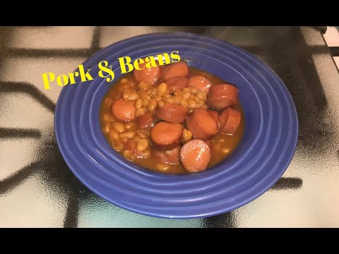 How To Make Simple Easy Pork & Beans & Franks Classic Delicious Insanely Hotdogs, Weenies Recipe