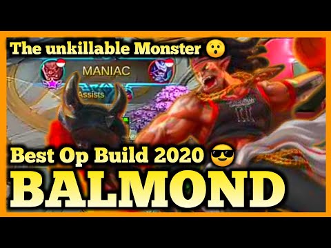 BALMOND BEST BUILD 2020, HYPER CARRY META, BALMOND GAMEPLAY, MOBILE LEGENDS BALMOND MANIAC, MLBB