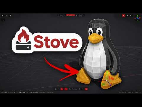 LINUX just got a new BLENDER Alternative 🔥 | Stove 3D