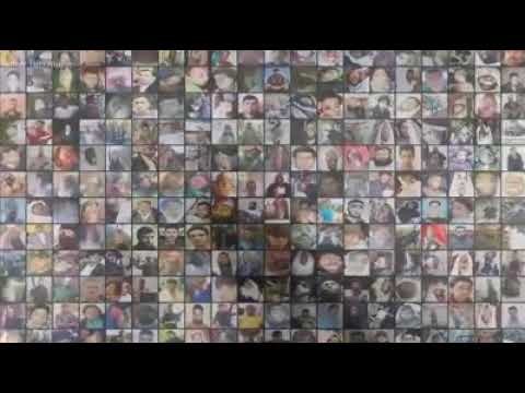 Behind this ugly face, the face of the criminal Bashar Al Assad, there are 100,000 photos of the mar