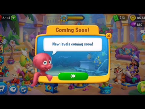 Fishdom 8870 Hard Level - NO 💣🧨💥 - The Last Level on 13/10/2021 @dvaushka