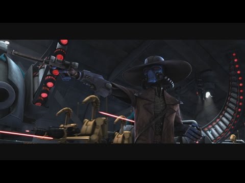 Star Wars: The Clone Wars - Ahsoka, Anakin & Clones vs Cad Bane & Droids [1080p]