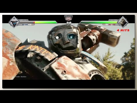 Atom vs Metro with Healthbars