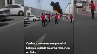 Explosão no Qatar