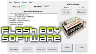 How to dump Gameboy ROMS with the Flash Boy