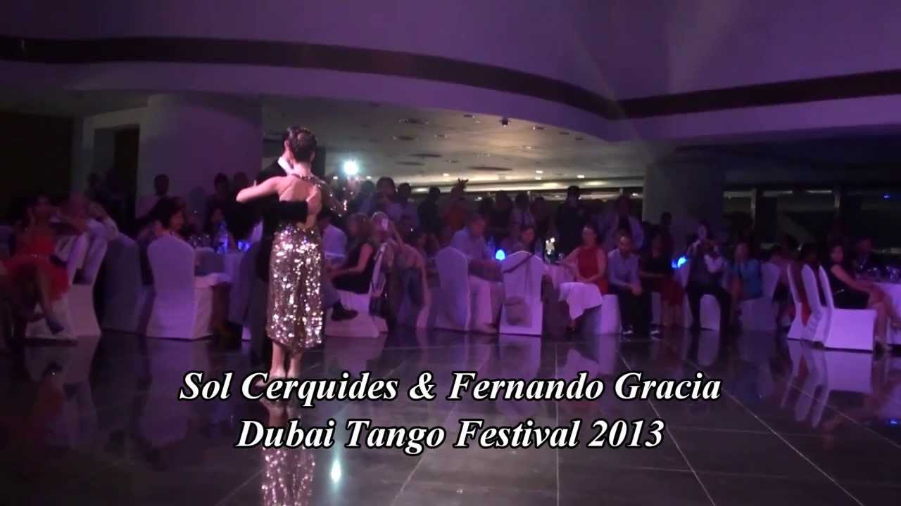 Dubai Tango Festival 2013 -  Sol Cerquides & Fernando Gracia