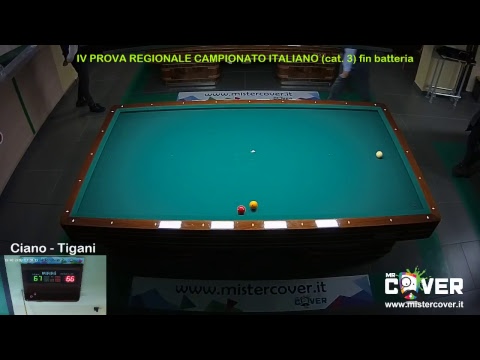 la gioia del biliardo live CIANO - TIGANI