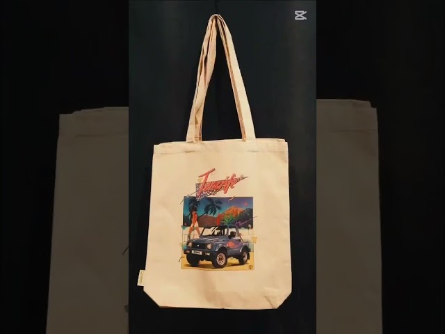 Vídeo relacionado con desiGntec Bolsa de Tela de Algodón Reutilizable con Mensaje para Amigas y Amigos, Natural, 41x39 cm con Asa de 64 cm | Tote bag unisex | Bolso de hombro | uso versátil | original