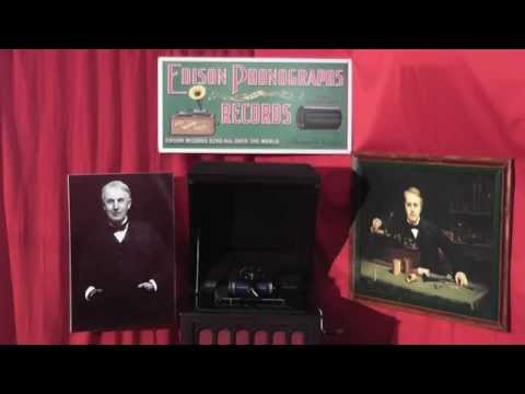 Edison blue amberol cylinder 2255 - Fest Overture by Edison Concert Band