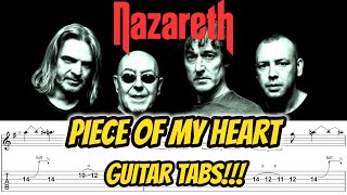 PIECE OF MY HEART | Nazareth | Guitar Cover with TABs