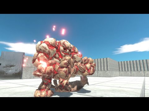 New Unit Lava Golem vs every Unit Animal Revolt Battle Simulator