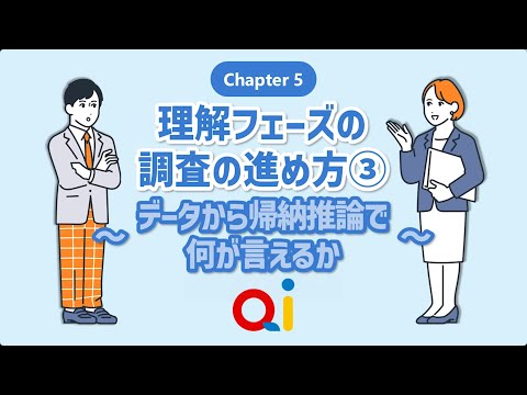 公共経営学科 【Qi探究シミュレーション】 chapter 5 理解フェーズの調査の進め方③～データから帰納推論で何が言えるか～