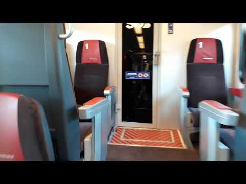 Wagenrundgang in einem SOB/Südostbahn Flirt.