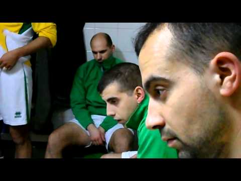 Spogliatoio pre-partita(4 Aprile 2012)