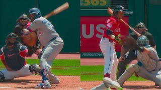 Vladimir Guerrero Jr. Gets Hit by Pitch, then Kevin Gausman Throws at Jose Ramirez