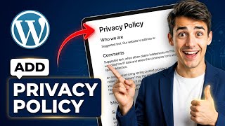 How to create and add a privacy policy page in WordPress (Easiest Way)(2026 Guide)