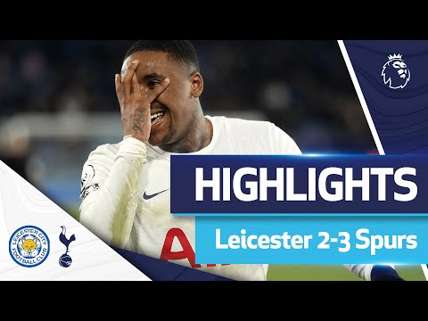 Bergwijn scores TWICE in injury time! Absolute LIMBS! | HIGHLIGHTS | Leicester 2-3 Spurs