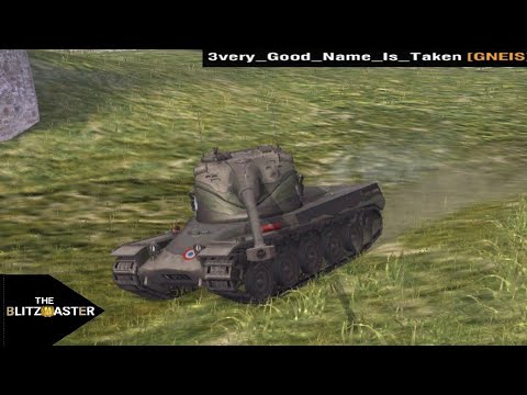 AMX 50 B Veteran :  7423 damage 5 kills  -WoT Blitz-