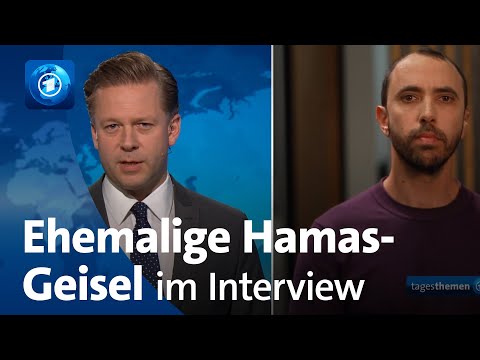 Ehemalige Hamas-Geisel Tal Shoham im tagesthemen-Interview