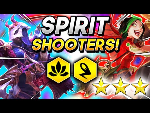 SPIRIT ⭐⭐⭐ JINX! *PERMA STUNS* - TFT SET 4 10.19 Teamfight Tactics FATES Guide Ranked BEST Comps
