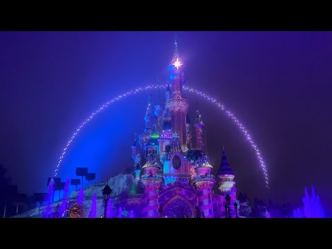 [4K] NEW VERSION Disney D-Light (with drones) - Disneyland Paris 2022