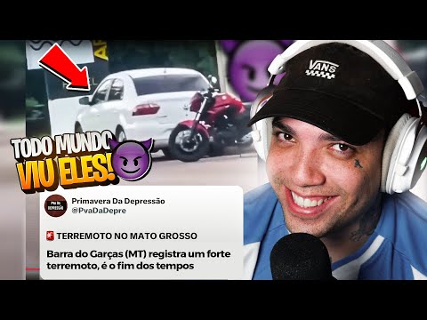 O carro tava balançando no meio da rua e TODO MUNDO VIU 👀 | Idiotas em Carros #9