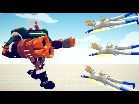 NEW JOLLY BOT [BOSS] vs STRONG UNIT - Totally Accurate Battle Simulator TABS