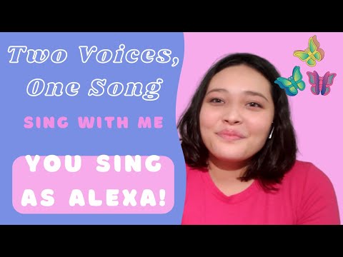 'Two Voices, One Song' Sing With Me (You Sing As Alexa) Acoustic┃Barbie & the Diamond Castle