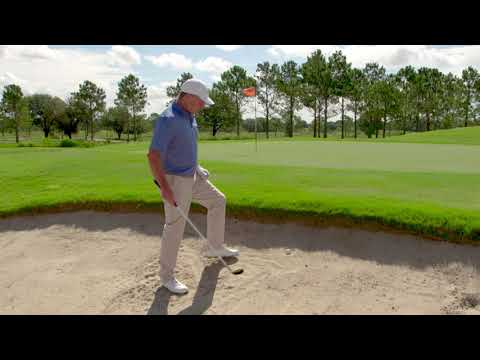 Alien Golf | Bunker Shot From High Lip | Fred Funk Tip