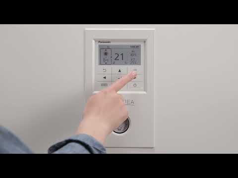 PL – Zmiana trybu pracy i ustawień temperatury w sterowniku pompy ciepła Panasonic Aquarea - zdjęcie