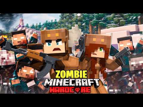 The Ultimate Minecraft 100 Days Frozen Zombie Apocalypse Movie