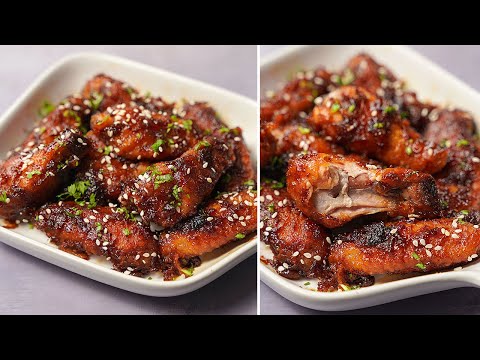 BBQ Chicken Wings Recipe | Homemade BBQ Chicken Wings | Yummy