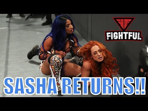 Fightful Reacts: Sasha Banks Returns To WWE Raw And Attacks Becky Lynch