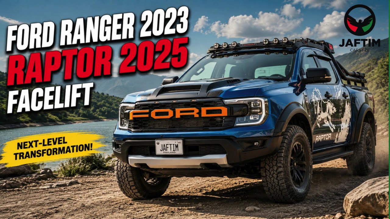 Ford Ranger XLT 2023 | 2.0L DIESEL ENGINE | 4WD | AUTOMATIC TRANSMISSION | RHD | FACELIFTED TO RAPTOR 2025 MODEL video