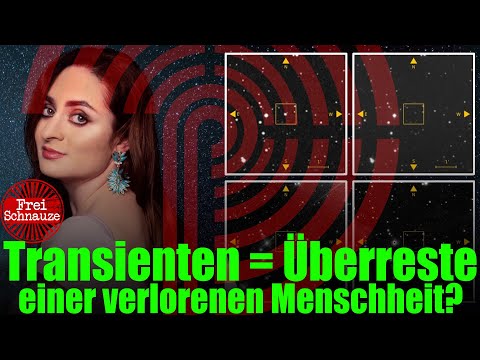 Transients in space = remnants of a lost humanity?